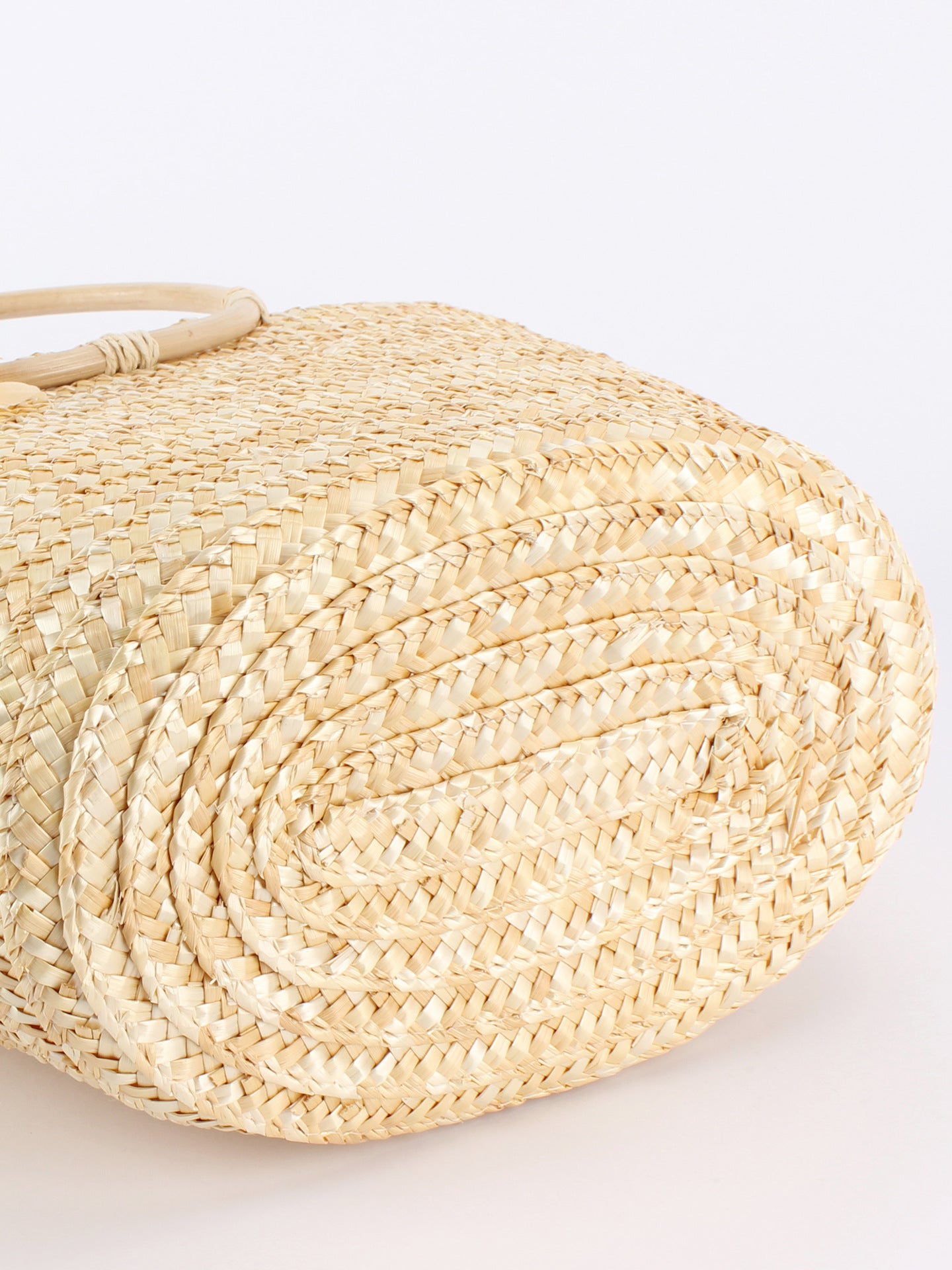 Rattan Straw Hand-woven Seaside Vacation Graphy Women's Handbag