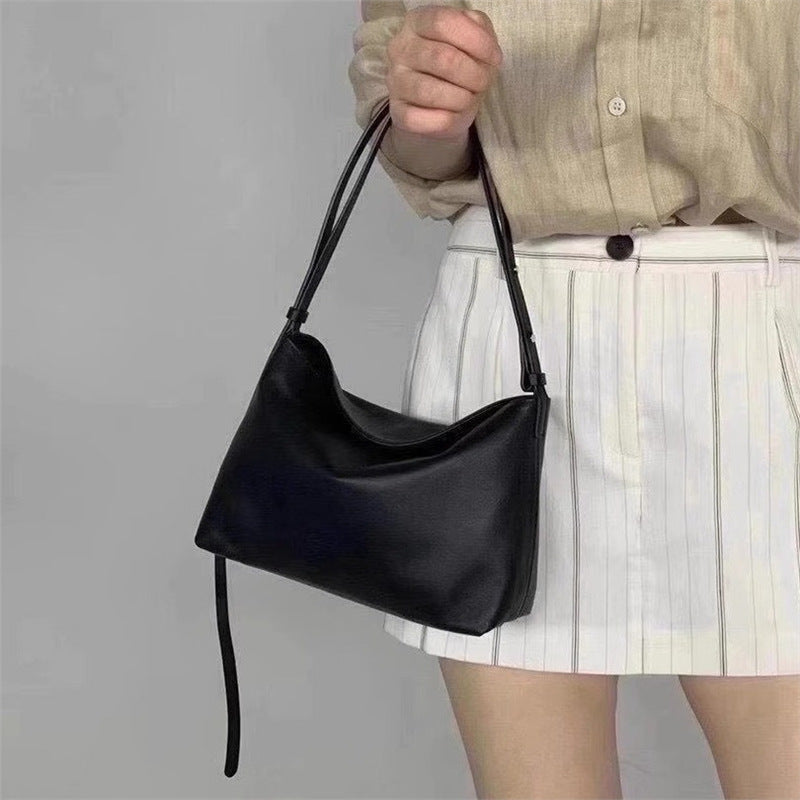 Pretty New Niche Sheepskin Simple Hand Women's Shoulder Bag