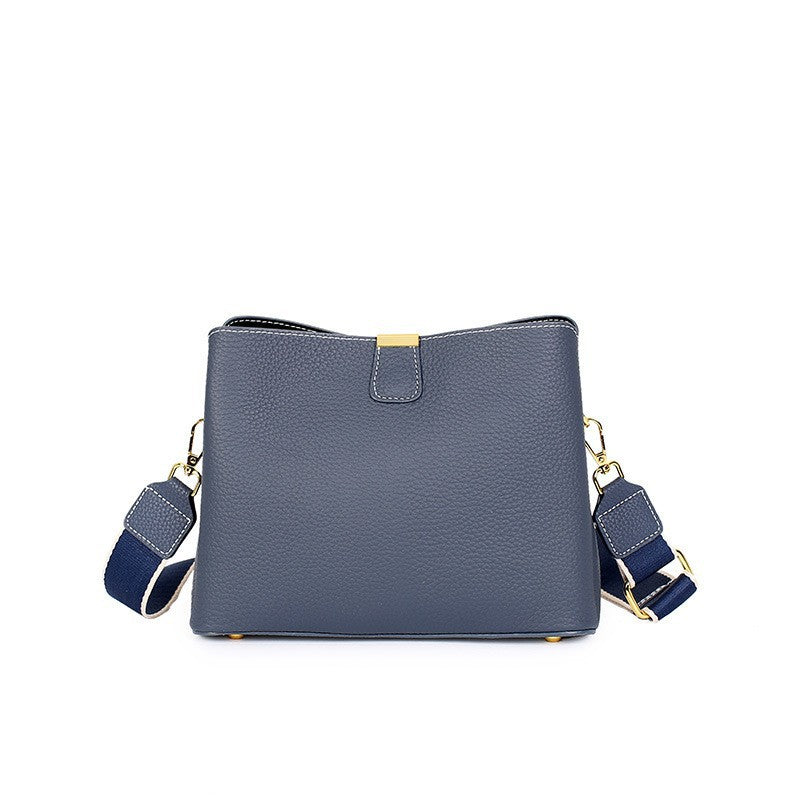 Women's First Layer Cowhide High-grade Design Large Women's Handbag