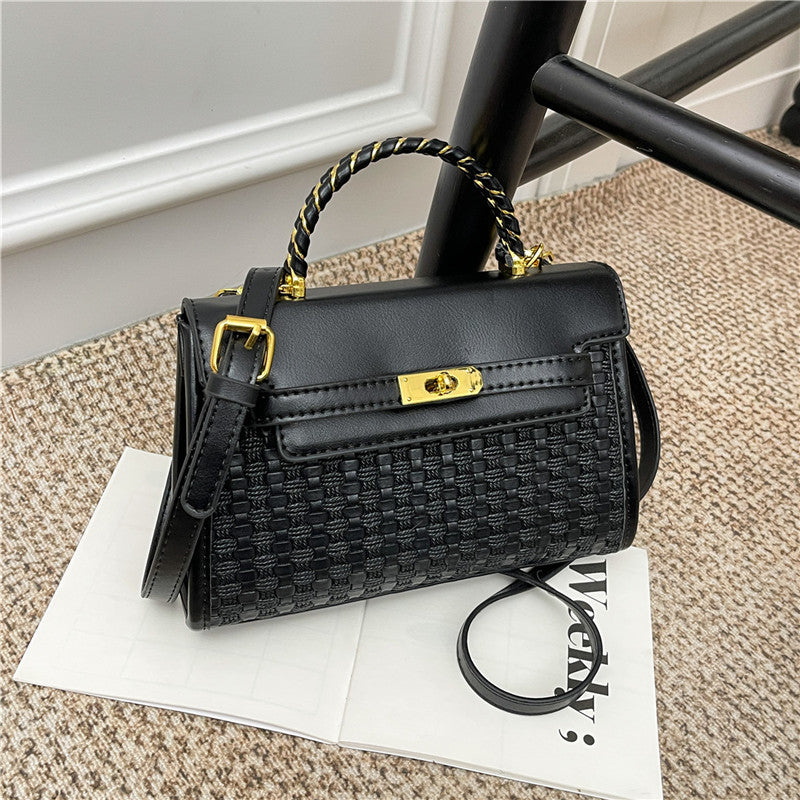 Women's Simple Fashion Western Style High Sense Small Square Bags