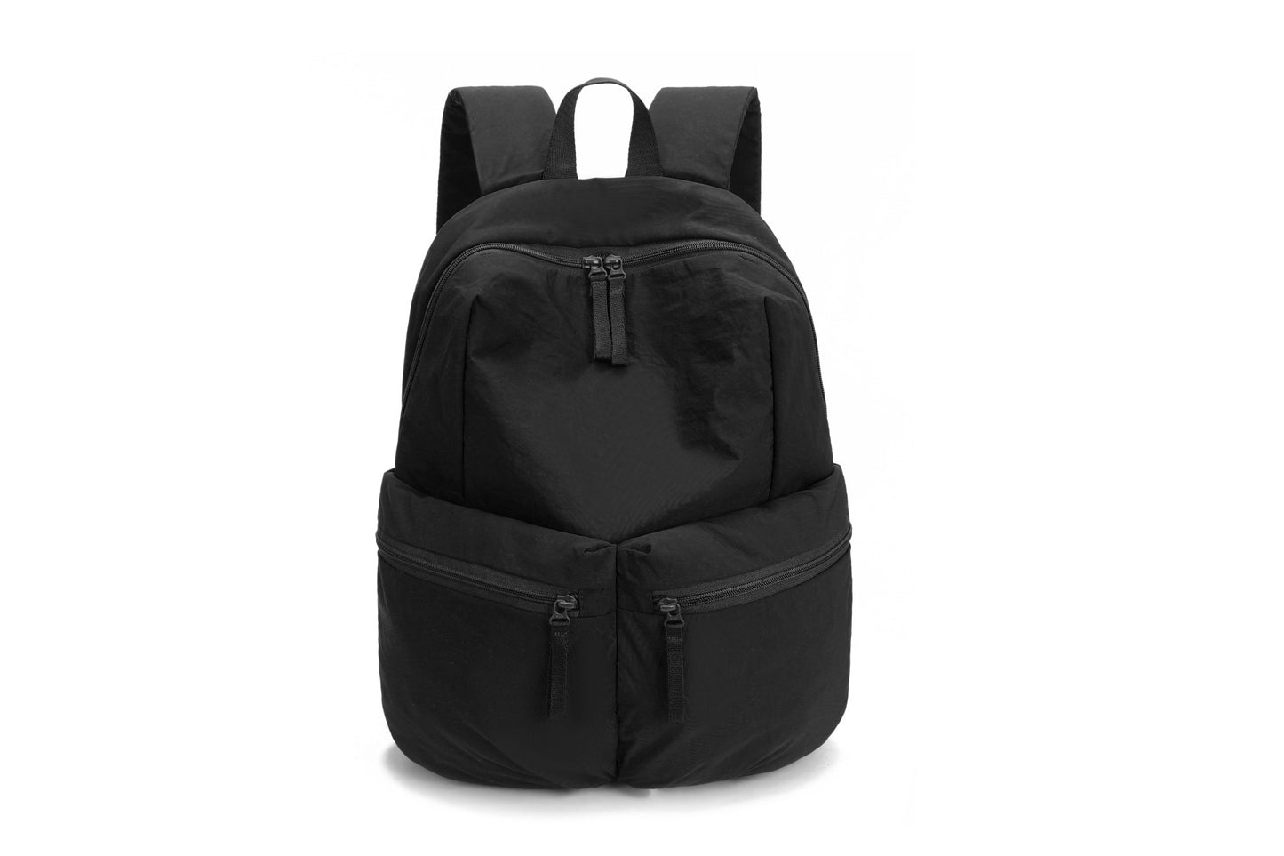 Trendy Simple Washed Veet Commuter Neutral Leisure Backpack