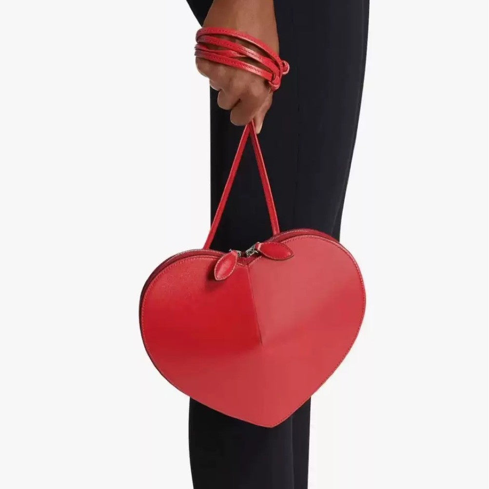 Women's Chinese Valentine's Day Gift Red Heart Dinner Women's Handbag