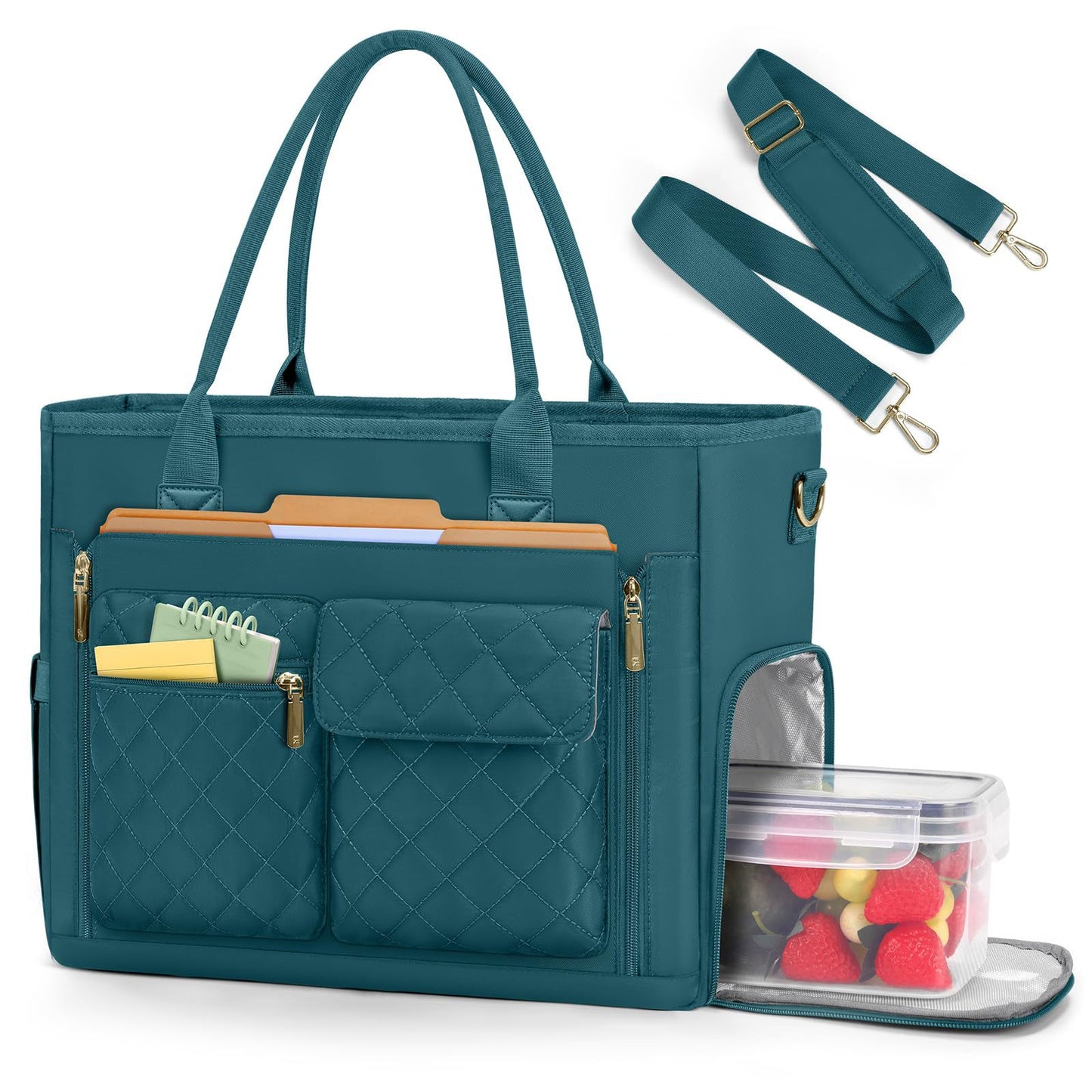 Teacher Large Capacity Pouch Professional Insulation Tote Bag