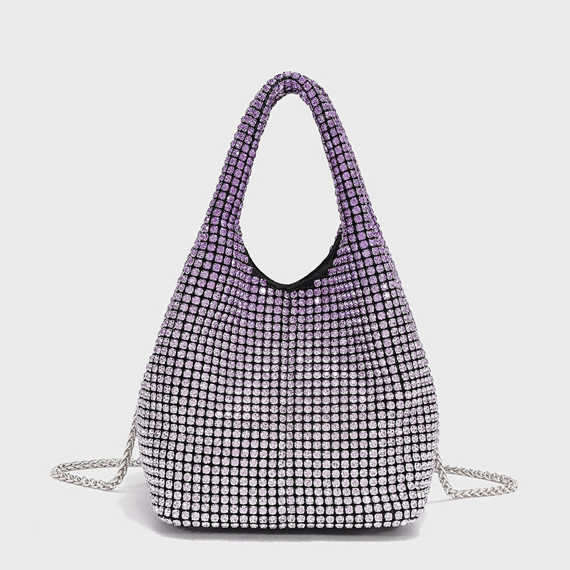 Women's Dinner Fashion Chain Diamond Full Portable Bags