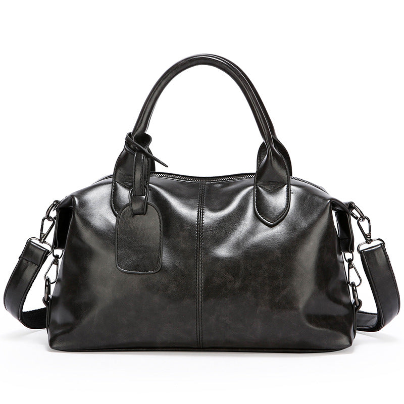 Women's Large Capacity Mom Boston Portable Commuter Women's Handbag