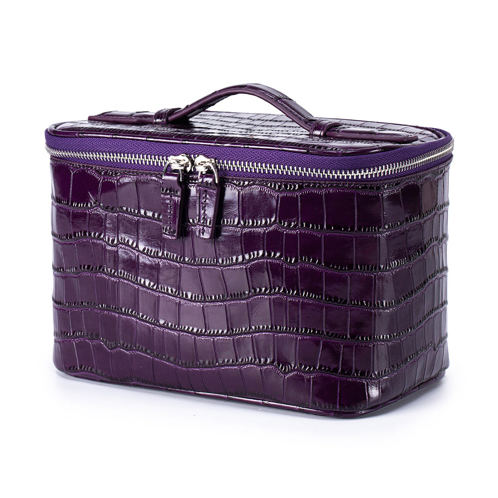 Top Layer Cowhide Large Capacity Partition Storage Female Portable Waterproof Bags