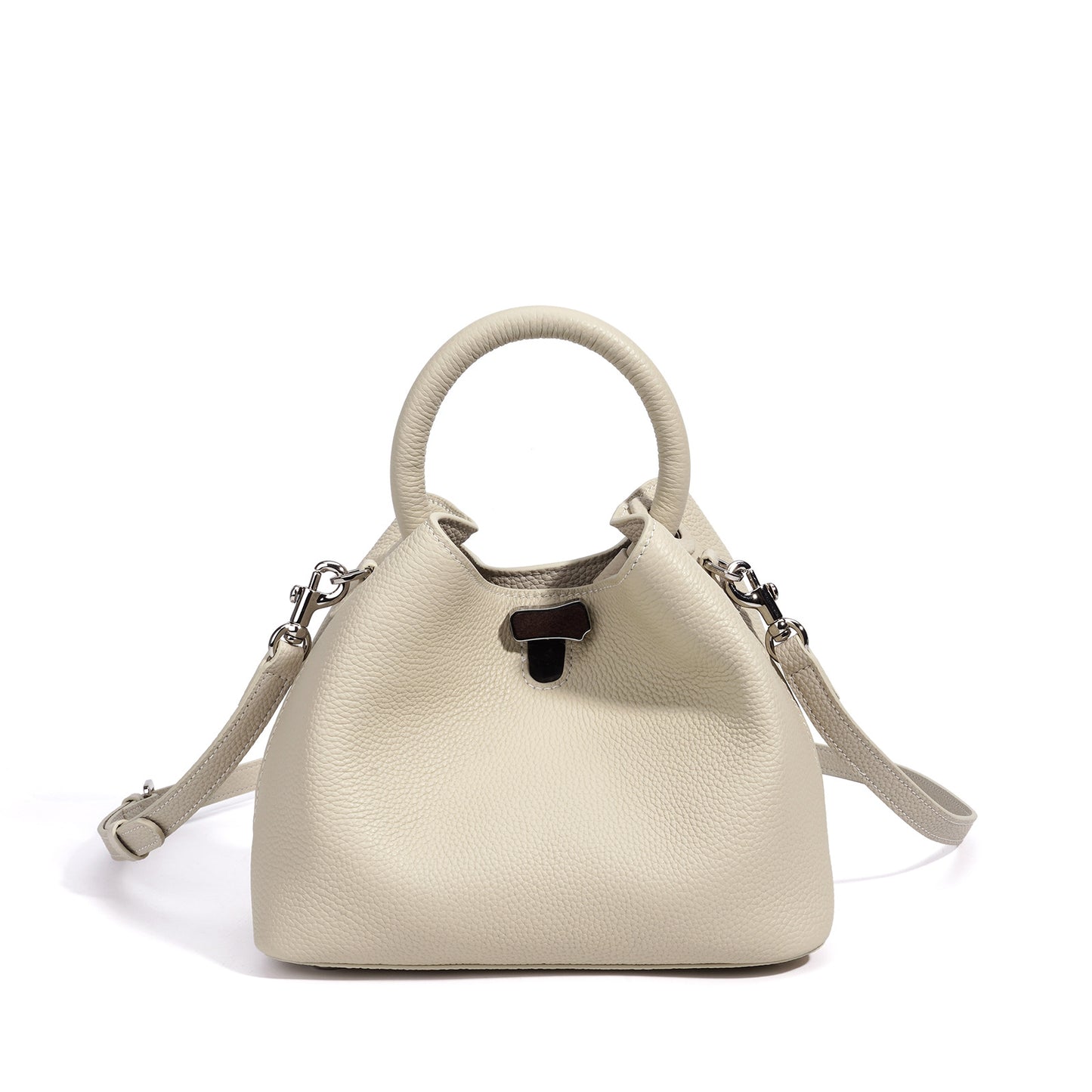 Women's High-grade Lychee Pattern Niche Simplicity Women's Handbag
