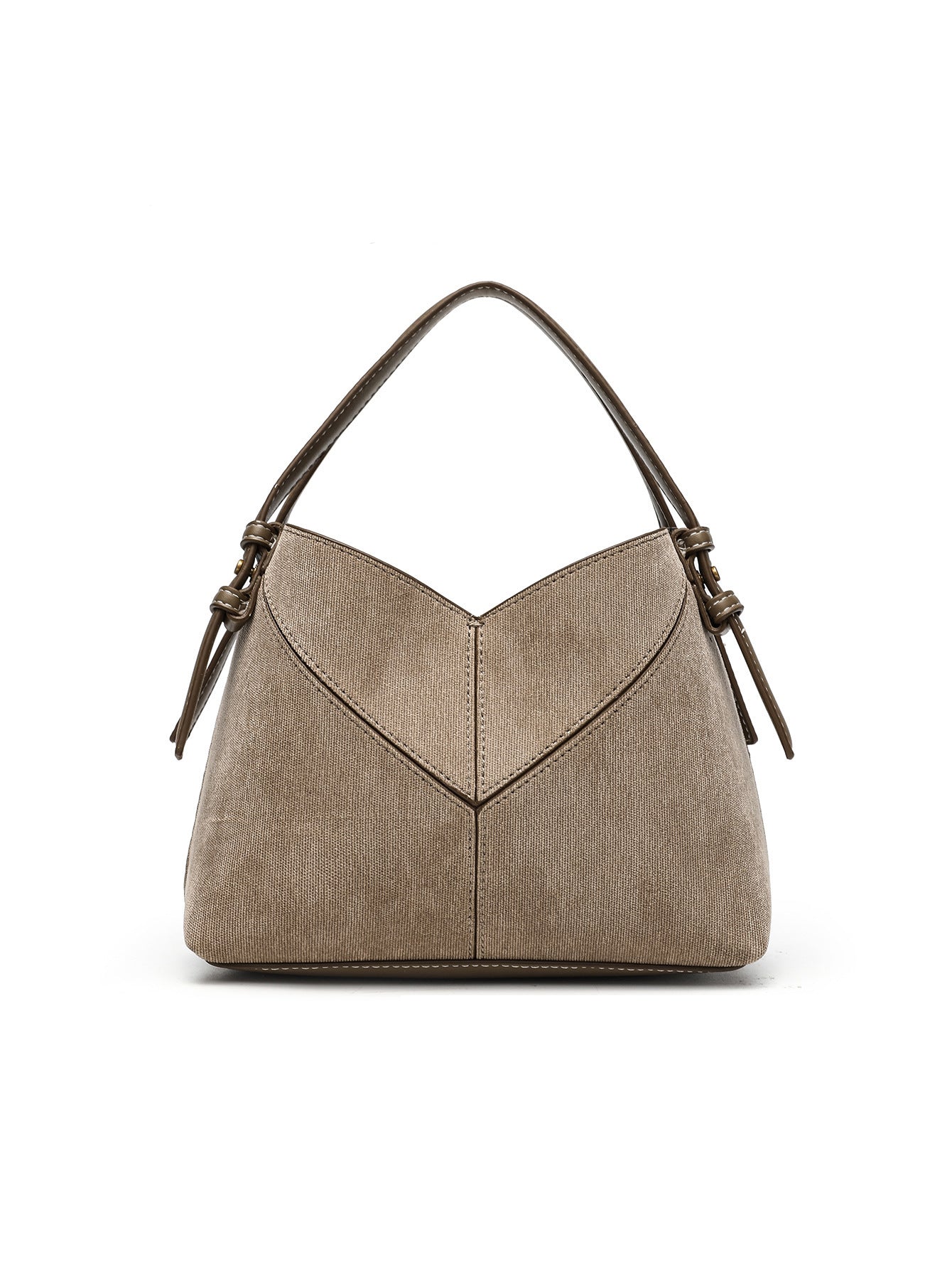 Women's Design Large Capacity Geometric Fashion Commuter Bucket Bag