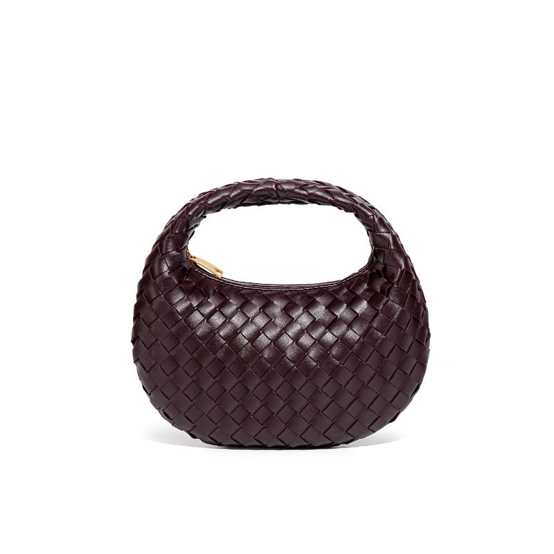 Women's Fashion Woven Pouch Trend Portable Chain Women's Handbag