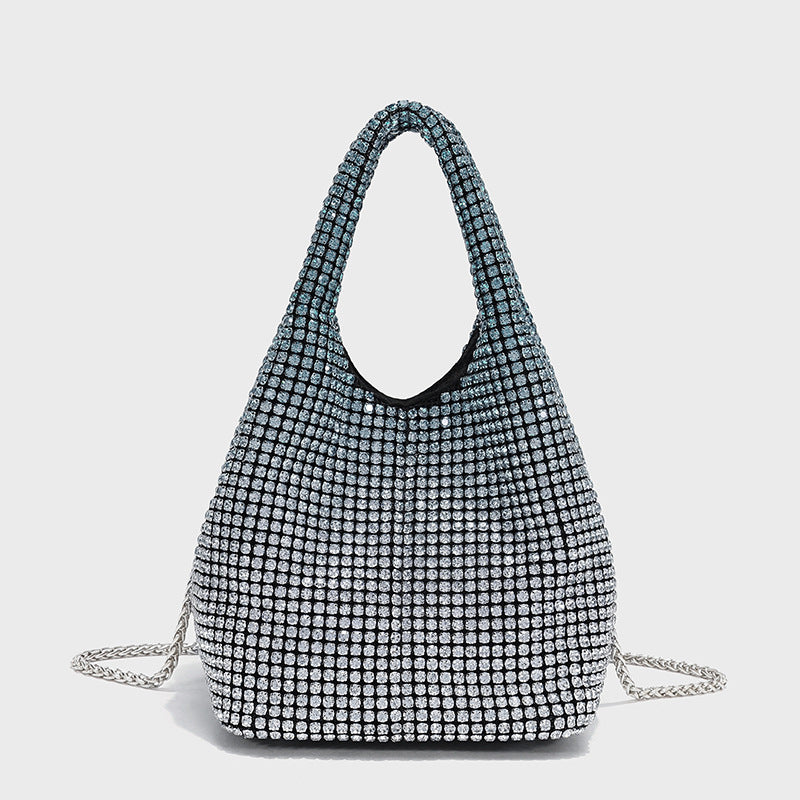 Women's Dinner Fashion Chain Diamond Full Portable Bags