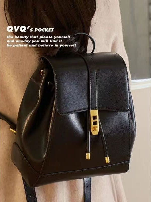 Super Textured Large Capacity Commuter Niche Women's Backpack