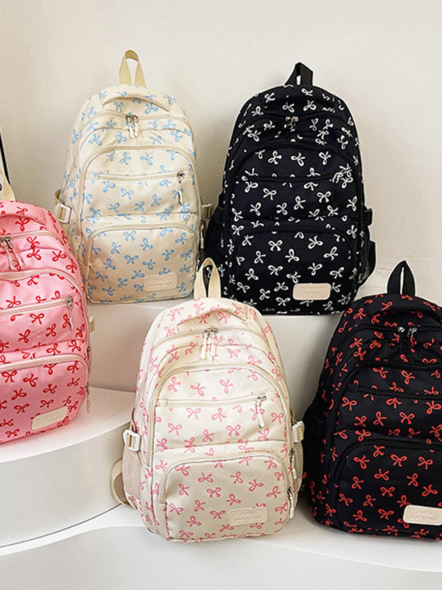 Three-piece Junior High College Large Capacity Women's Backpack