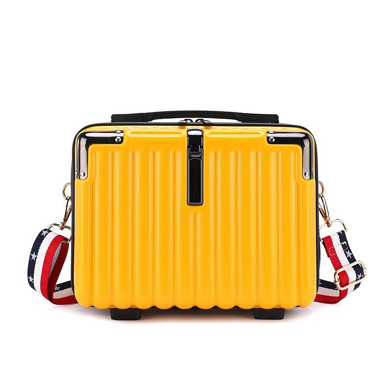 Cool Suitcase Inch Hook Unisex Simple Cosmetic Case