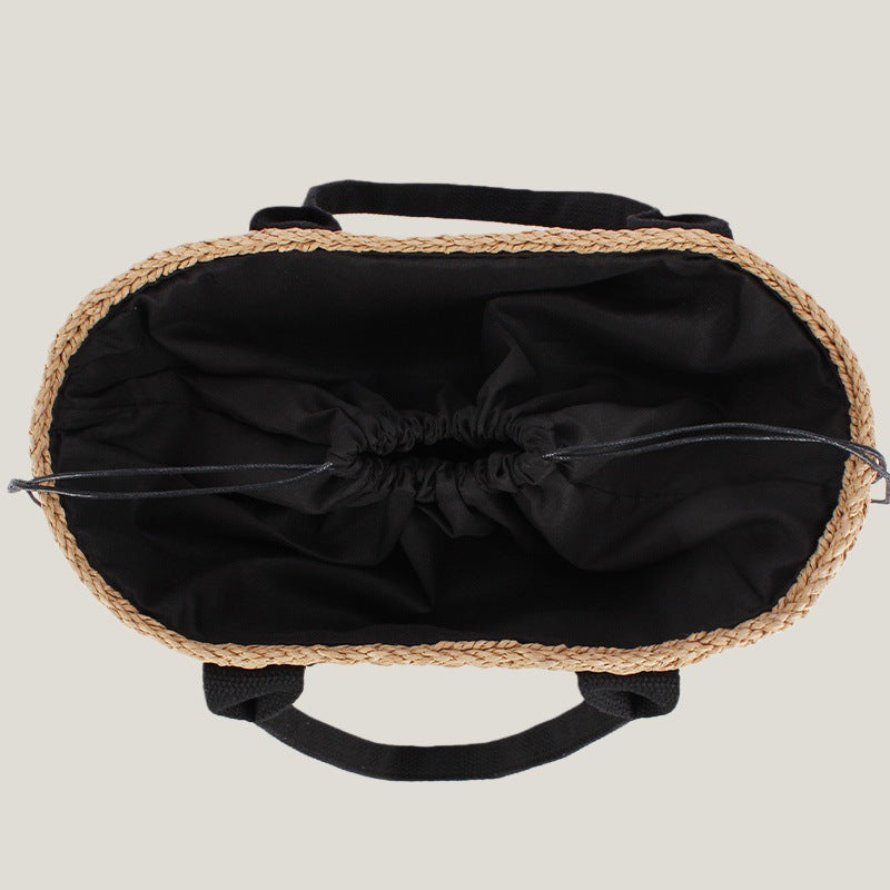 Simple Woven Large Capacity Seaside Vacation Women's Handbag