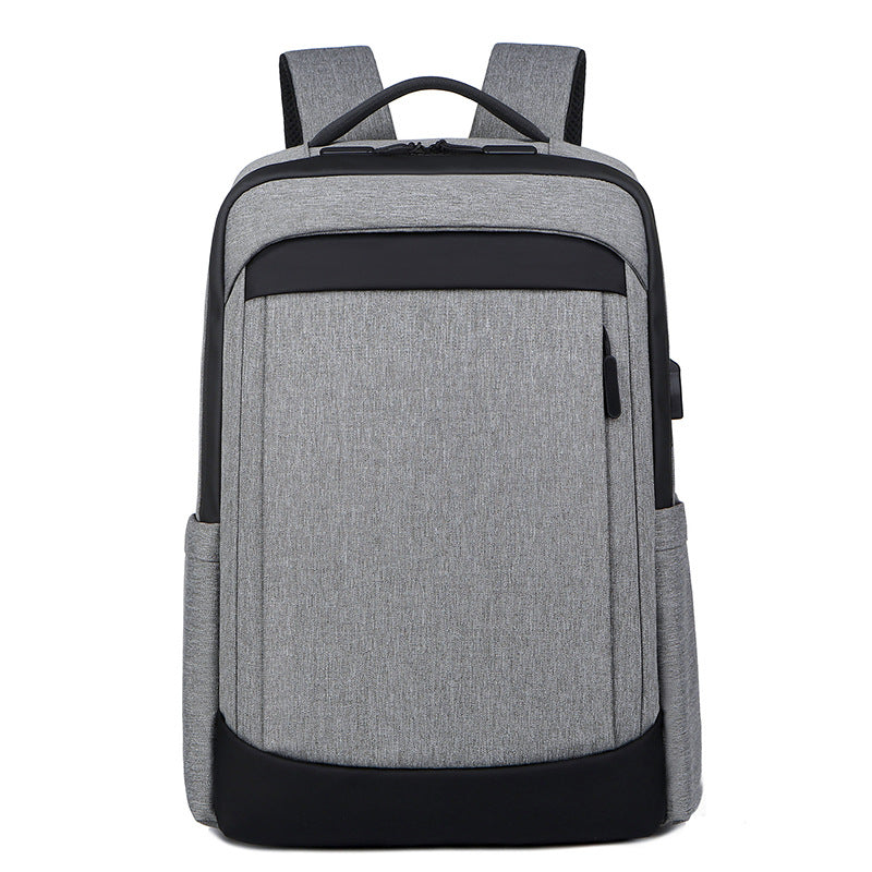 Trendy College Large Capacity Waterproof Computer Business Backpack