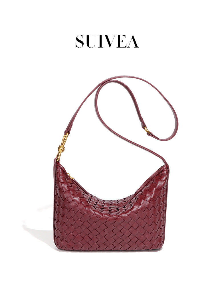 Women's Trend Hand-woven Lunch Box Large Capacity Women's Handbag