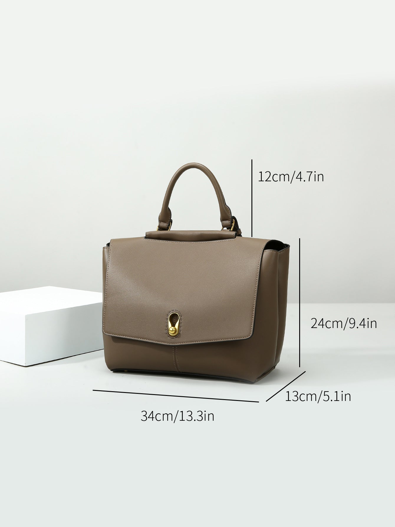 Women's High-grade Fashion Simple Easy Matching Large Tote Bags