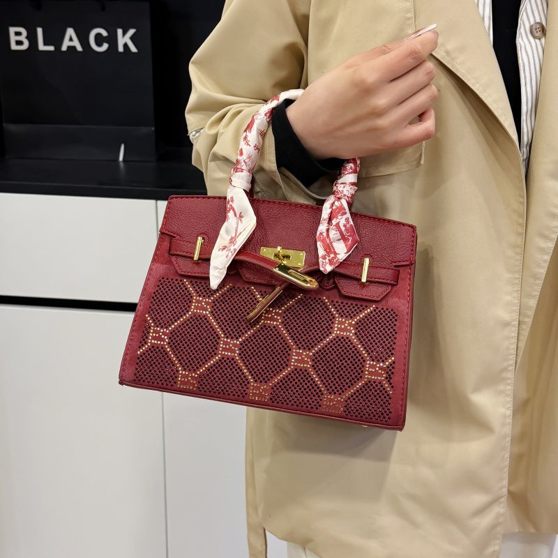 Women's Diamonds Large Capacity High Quality Kelly Women's Handbag