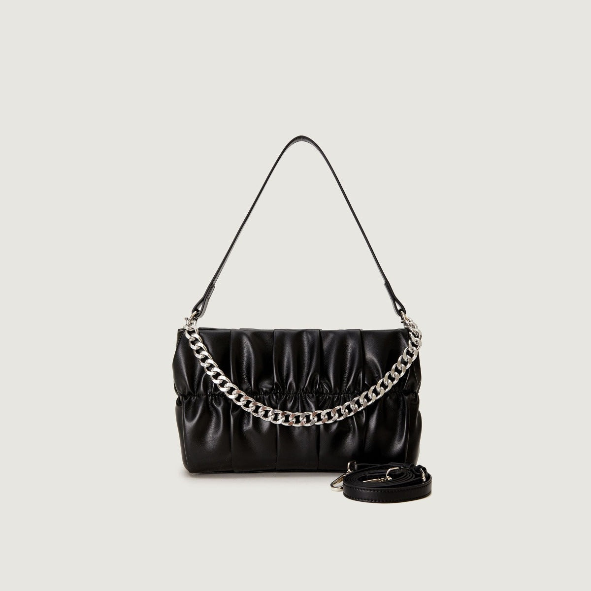 Women's Design Pleated Large Capacity Versatile Women's Shoulder Bag
