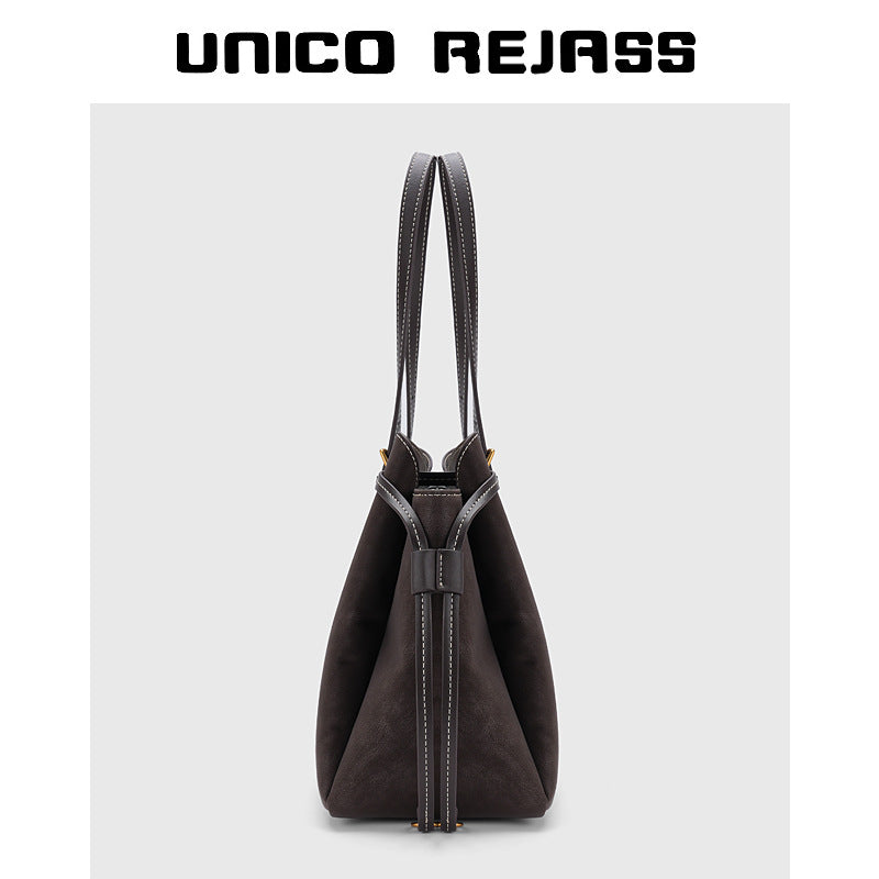 Women's Retro High Sense Portable Fashion Large Women's Shoulder Bag
