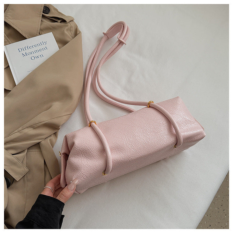 Korean Style Minority Hand Carrying Boston Female Trendy Personality Women's Shoulder Bag