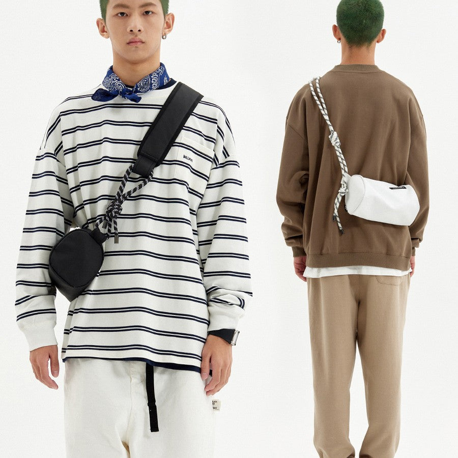 Men's Hello Niche Versatile Female Pillow Trendy Shoulder Bags