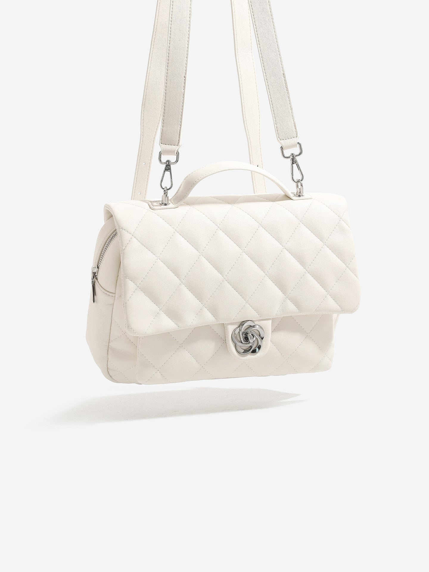 Women's High-grade Fashion Diamond Quilted Design Sense Leisure Backpacks