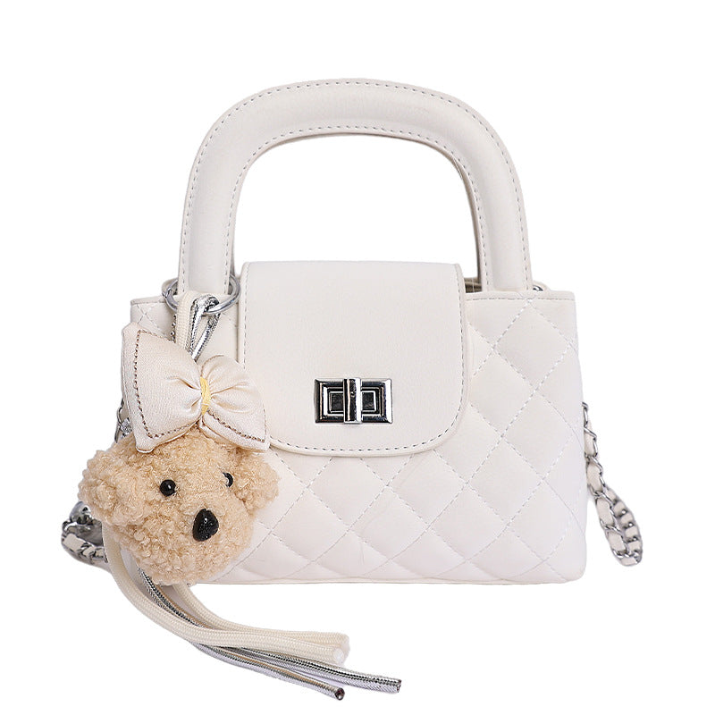 Women's Rhombus Chain Portable Exquisite Versatile Women's Messenger Bag