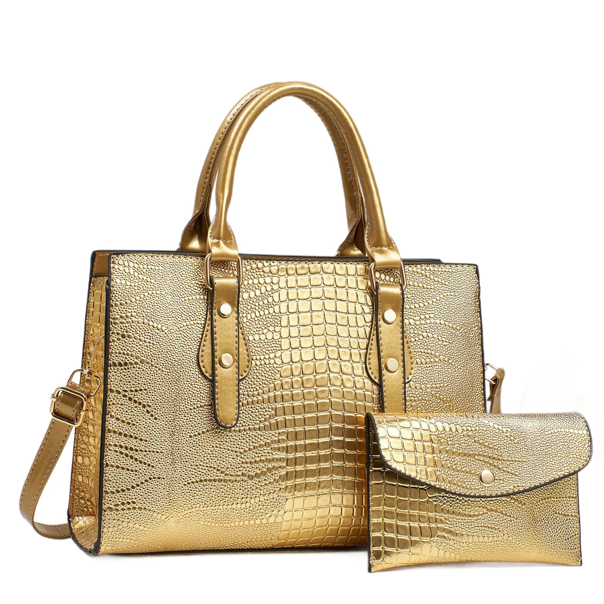 Women's Elegant Large Capacity Fashion Two-piece Set Women's Handbag