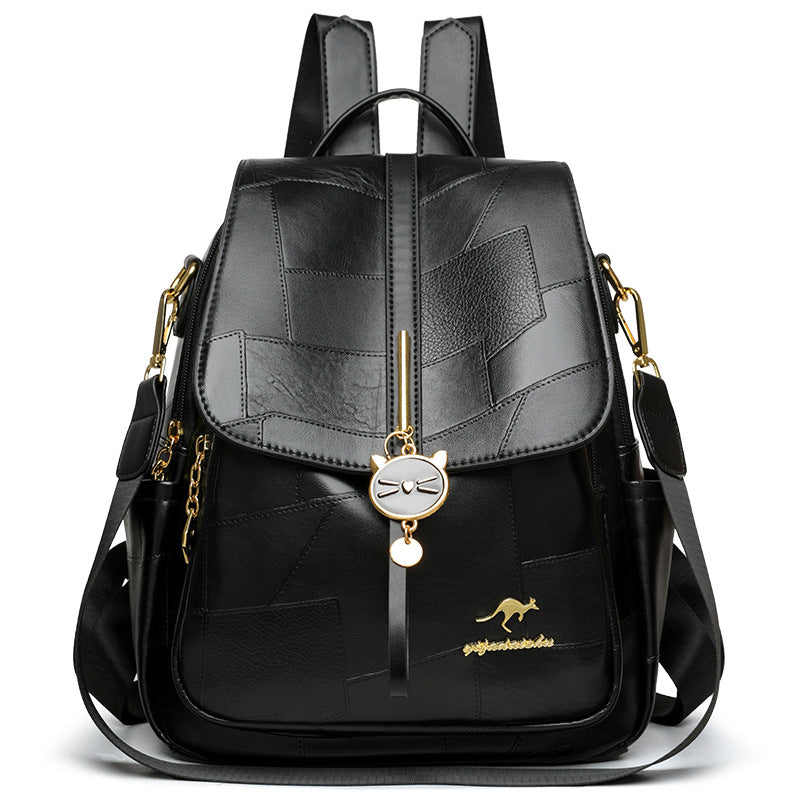 Women's Fashionable Stitching Style High-grade Lightweight Commuter Bags