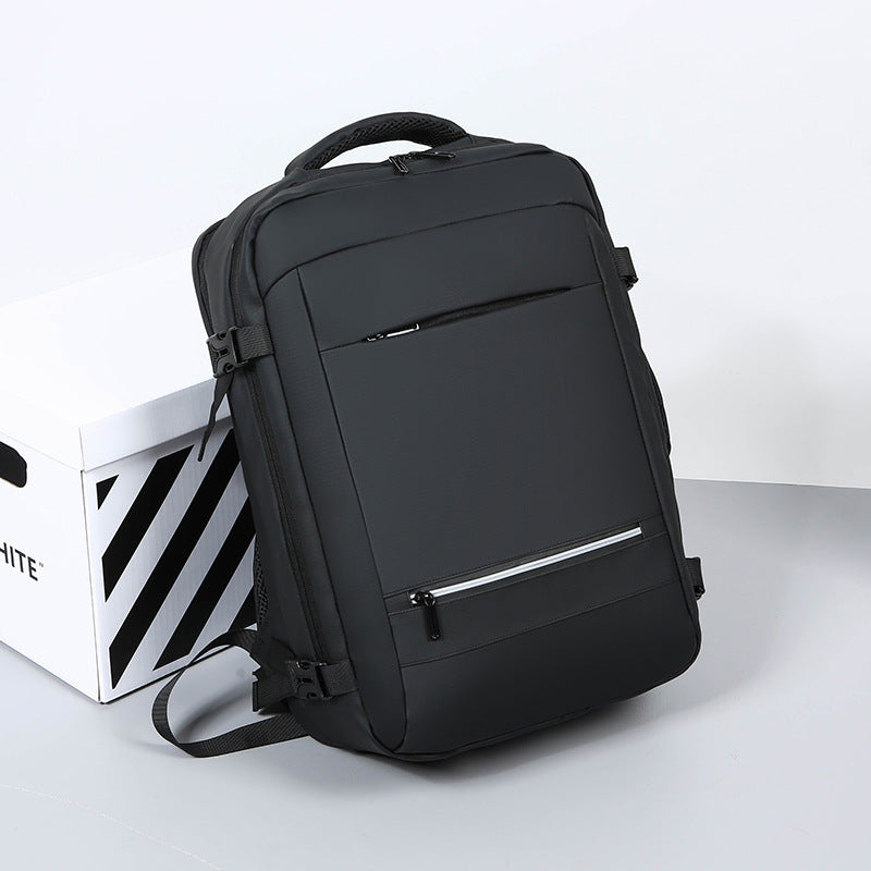 Men's Korean Style Large Capacity Simple Commute Business Backpack
