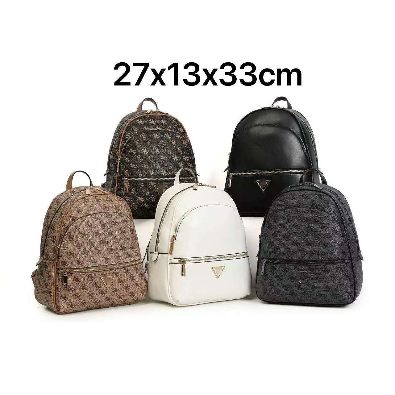 Women's Chain Solid Color Large Letter Lightweight Simple Women's Backpack