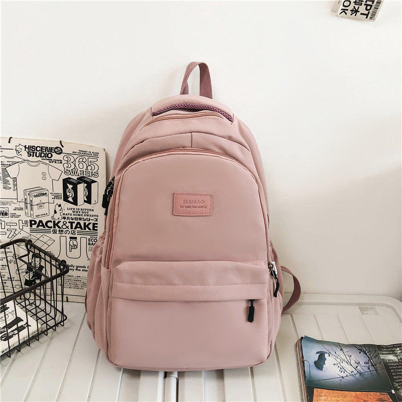 Female High College Junior Large Capacity Level Leisure Backpack