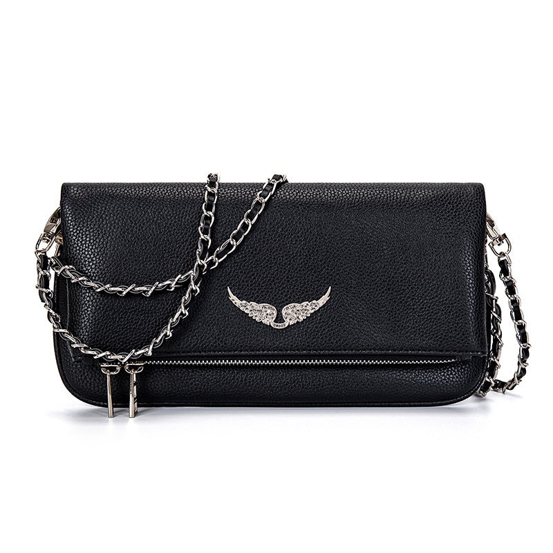 Women's French Exquisite Fashion Wings Spanish Chain Bags