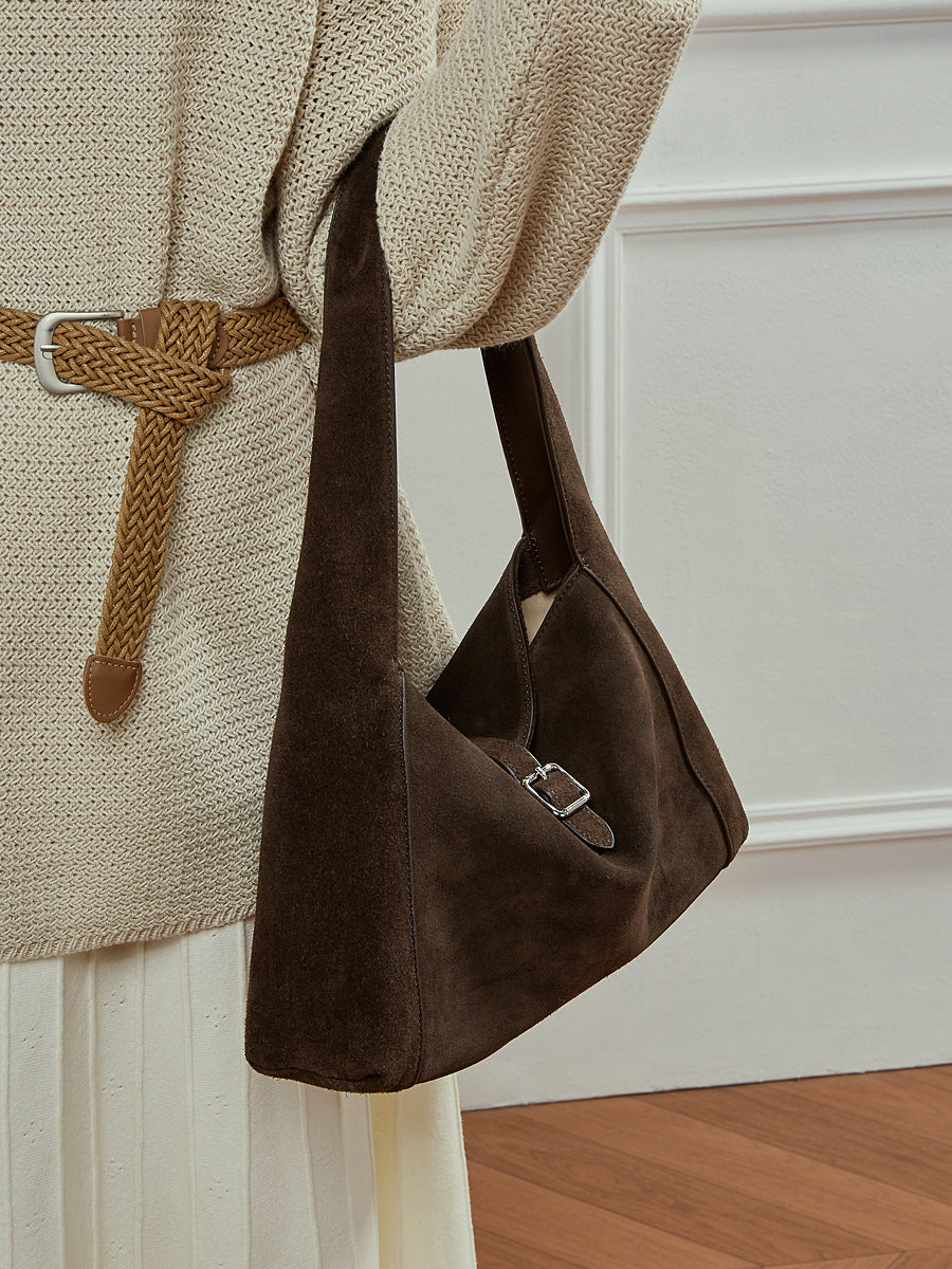 Women's High-grade Matte Texture Underarm For Large Women's Shoulder Bag