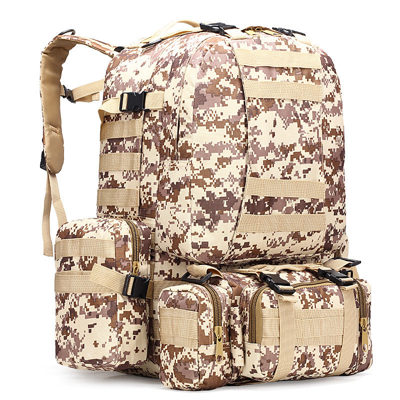 Men's Mix Hiking Oxford Cloth Combination Big Backpacks