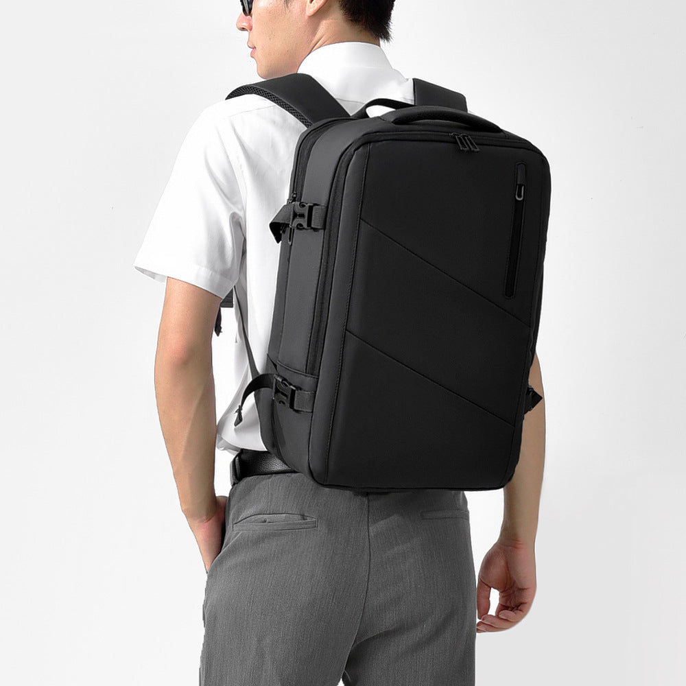 Men's Large Capacity Computer Can Be Expanded Business Backpack
