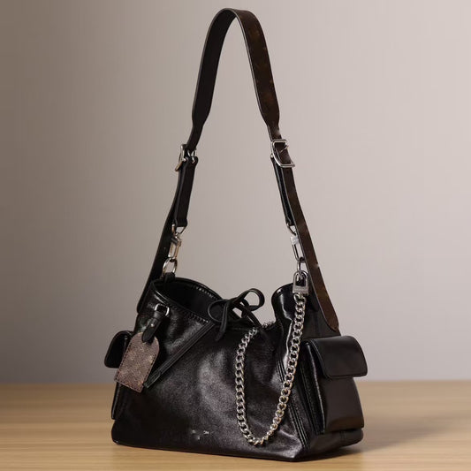 Women's Original Chip Black Warrior Son Mother Shopping Tote Bag