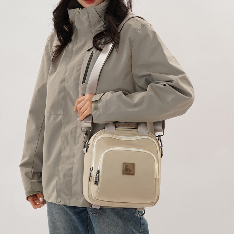 Women's Oxford Cloth Simple Commuter Large Capacity Backpacks