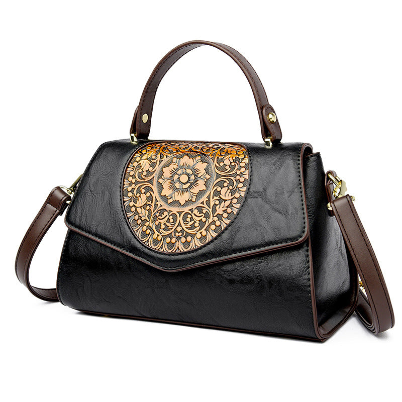 Trendy Women's Fashionable Mom Exquisite Embroidered Handbags