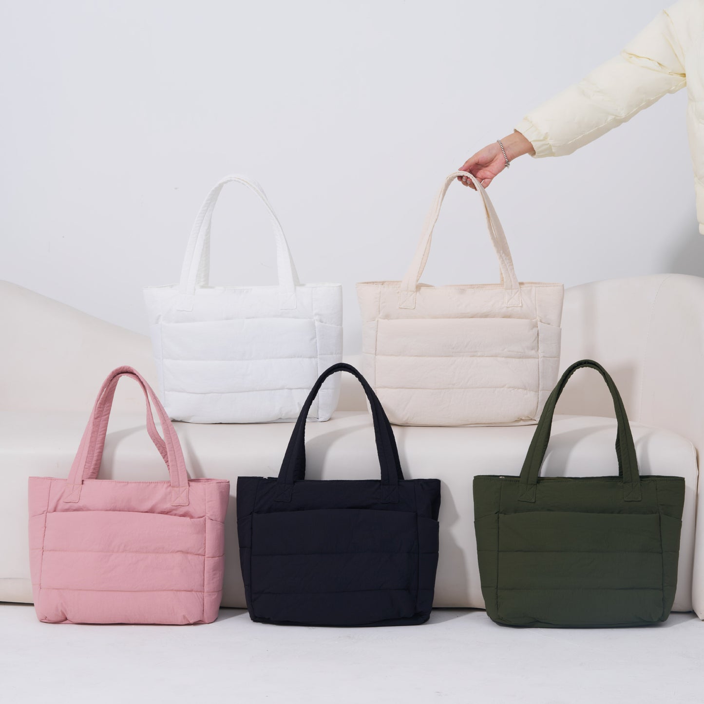 Women's Commuter Lightweight Fashion Cotton Clothes Women's Shoulder Bag