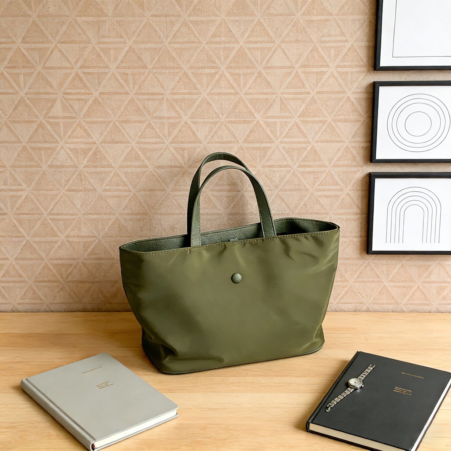 Niche Large Capacity Fashion Nylon Korean Women's Handbag