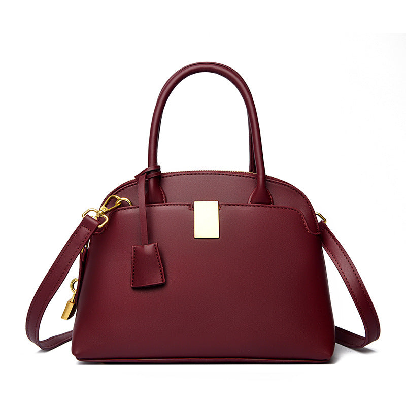 Women's Exquisite Cowhide Shell High-grade Genuine Leather Fashion Trendy Women's Handbag