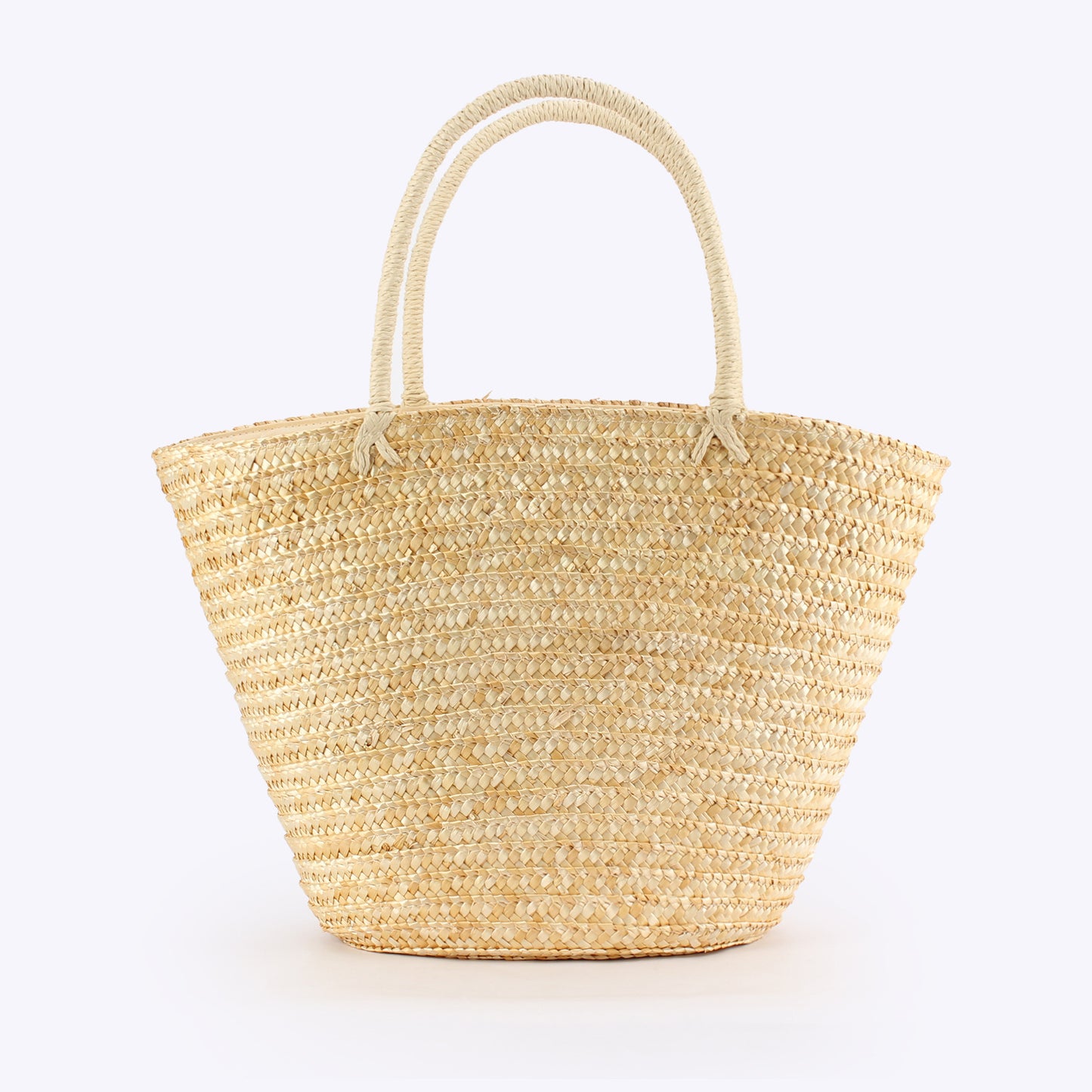 Women's Pastoral Silk Large Flower Woven Fashion Seaside Vacation Beach Women's Shoulder Bag