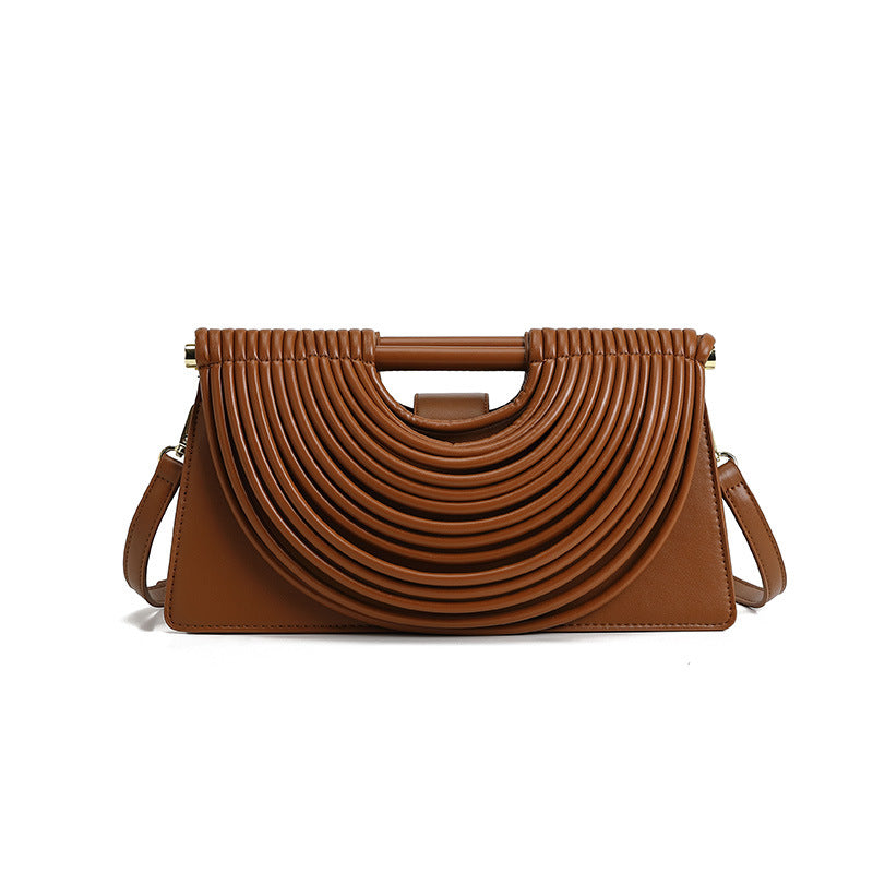 Women's Personalized Noodle Woven Niche Fashion Women's Handbag