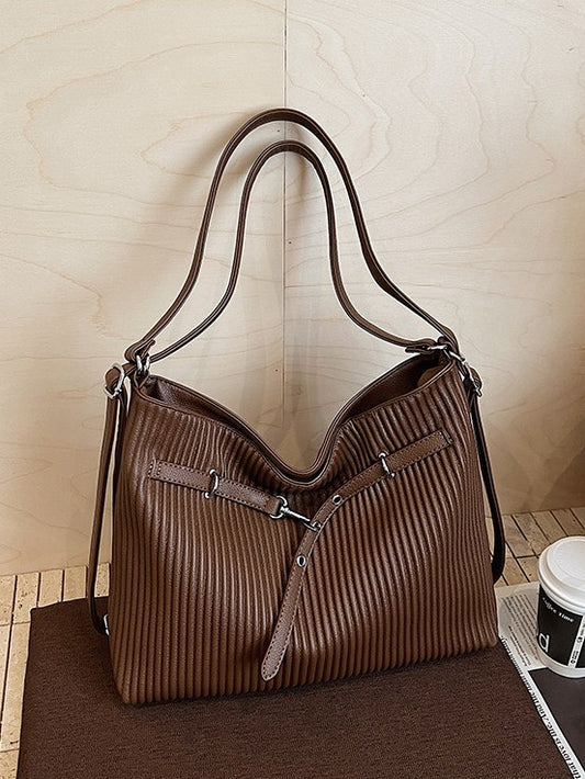 Women's Large Capacity Underarm Simple Summer Commuter Bags