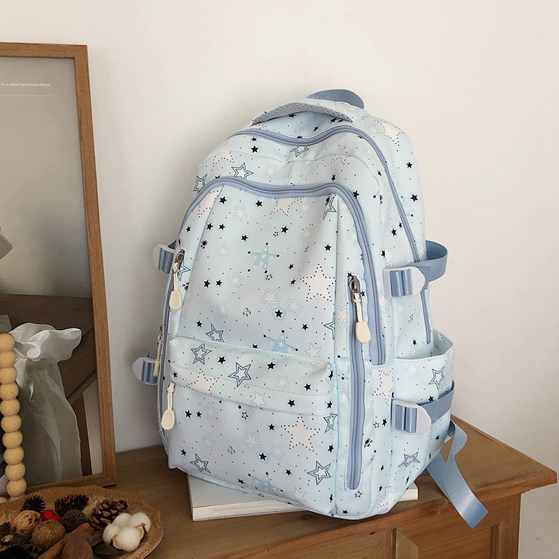 Korean Style Good-looking Early High College Simple Backpacks