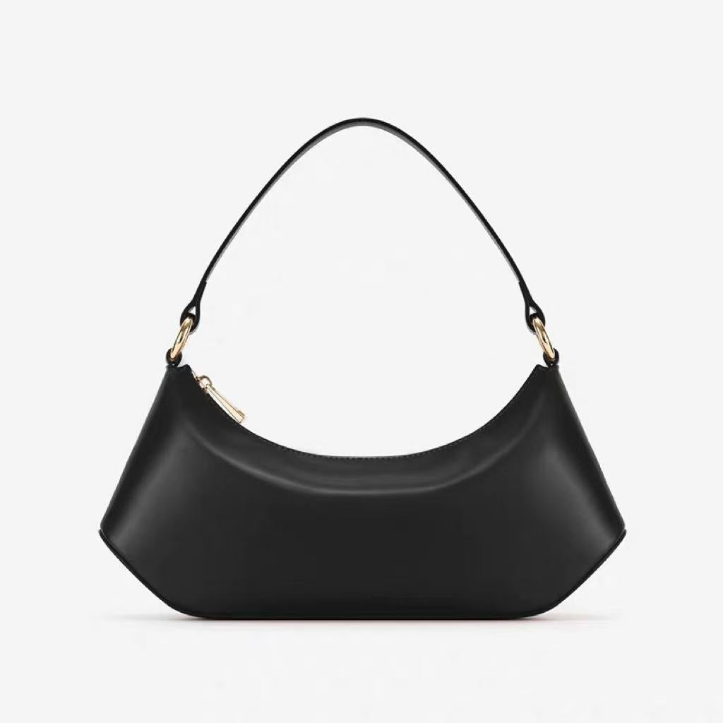 Women's Niche High-grade Soft Leather Affordable Luxury Underarm Bag
