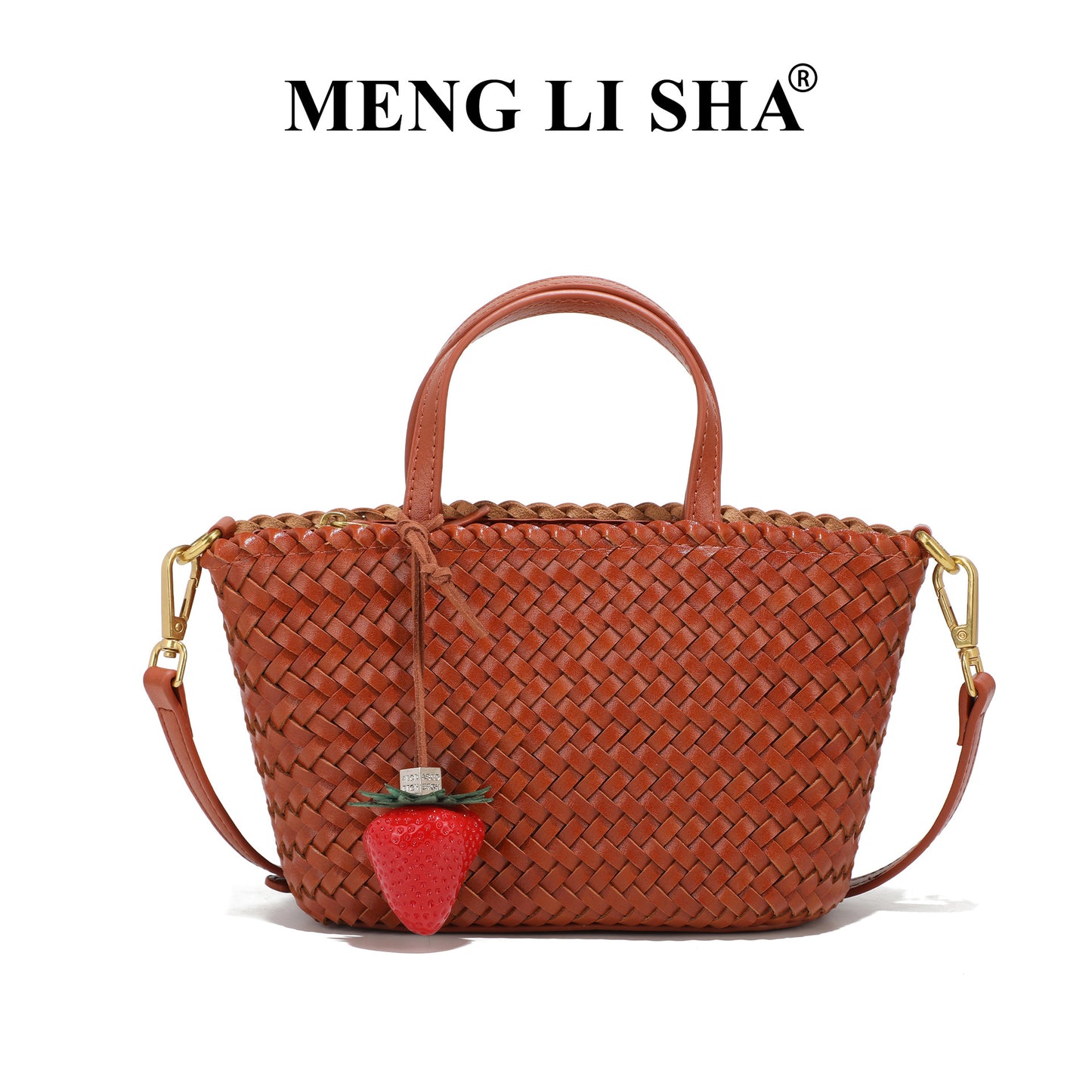 Women's Design Woven Portable Boat Versatile Simple Vegetable Bags