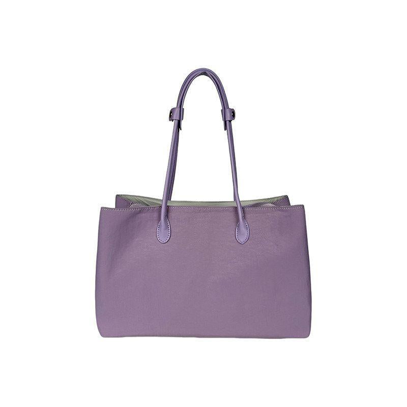 Women's Large Capacity Waterproof Nylon High-grade Simple Tote Bags